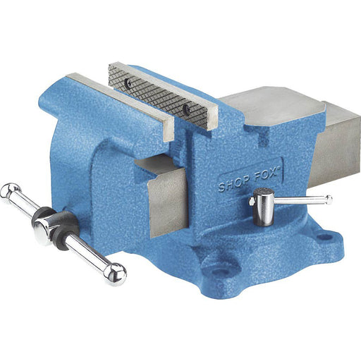 Shop Fox 6 Inch Bench Vise with Swivel Base D3250 - ToolPlanet