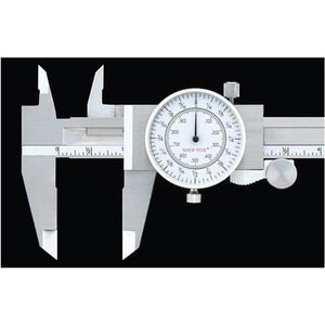 Shop Fox 6 Inch Dial Caliper Fractional Scale D3208 - ToolPlanet