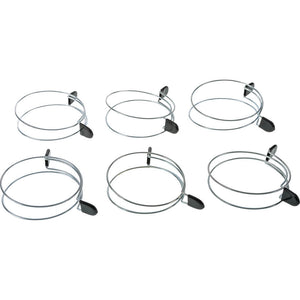 Shop Fox 6 pc. 2" Double Loop Squeeze Hose Clamp D4566 - ToolPlanet