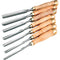 Shop Fox 7 Pc. Gouge Chisel Set Chrome Vanadium Steel D3780 - ToolPlanet