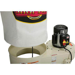 Shop Fox Dust Collector 1 HP 800 CFM W1727 - ToolPlanet