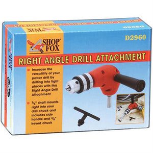 Shop Fox Right Angle Drill Attachment D2960 - ToolPlanet