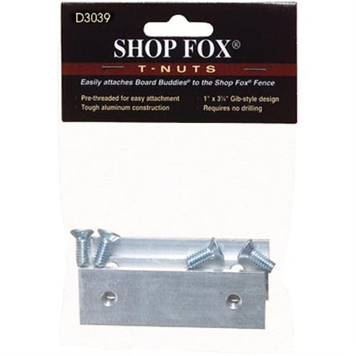 Shop Fox T-Nut for Rigid and Craftsman Table Saw Fences D3039 - ToolPlanet