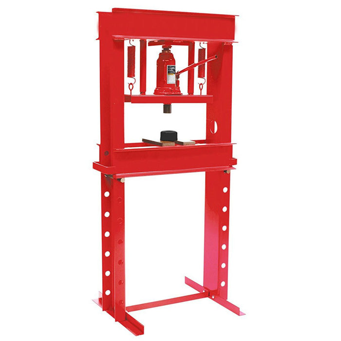 Shop Press 20 Ton Capacity H Frame Hydraulic Manual Operation Machine - ToolPlanet