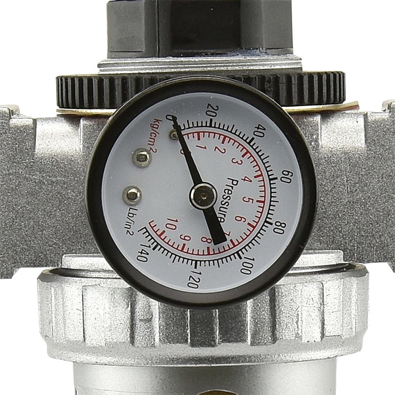 Single Unit Air Compressor Line Filter Regulator - ToolPlanet