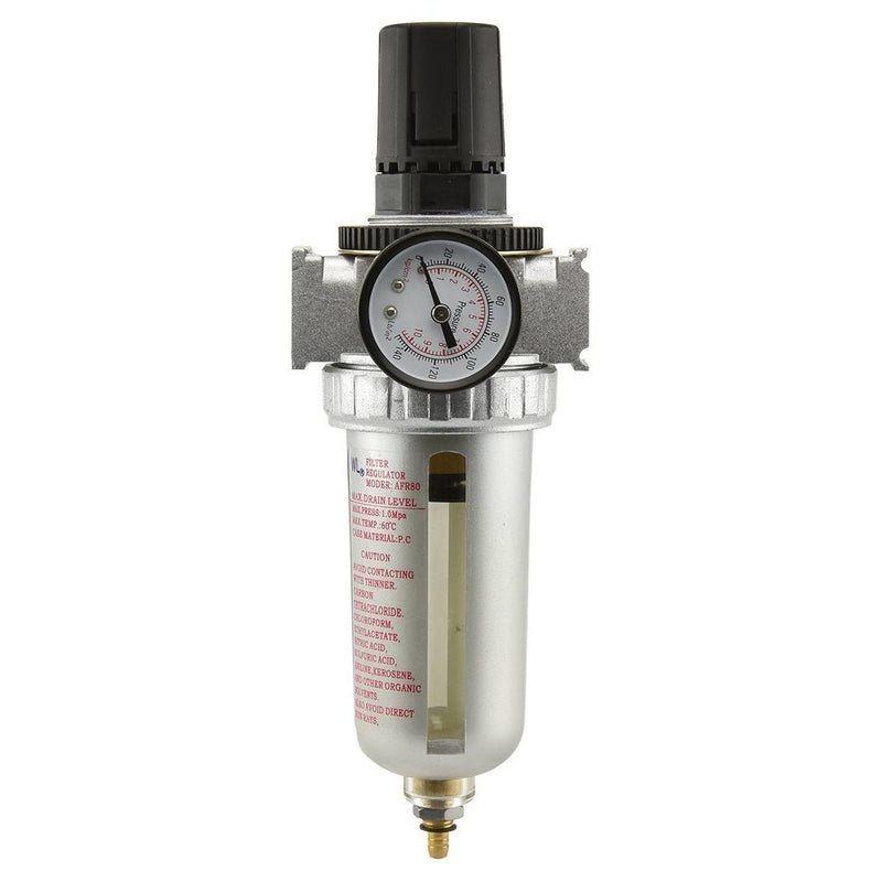 Single Unit Air Compressor Line Filter Regulator - ToolPlanet