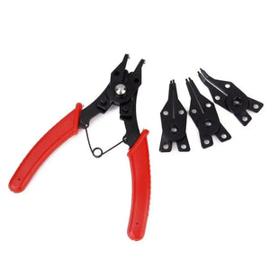 Snap Ring Plier Set - 4 Piece for Internal and External Rings - ToolPlanet