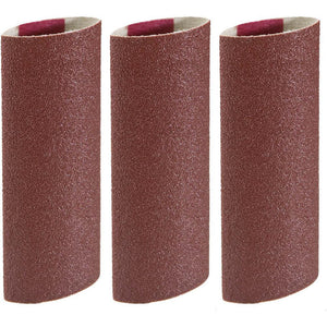 Soft Sanding Sleeve 1-1/8" Dia. X 4" A220 3 Pack Woodstock D4627 - ToolPlanet