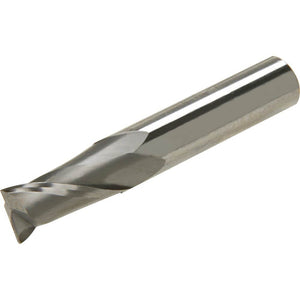 Steelex 1/2 Inch End Mill Drill Bit 2 Flute Solid Carbide D2702 - ToolPlanet