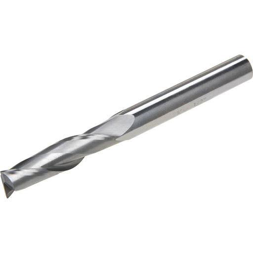 Steelex 1/2 Inch End Mill Drill Bit Solid Carbide Long 2 Flute D2709 - ToolPlanet