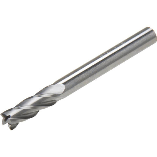 Steelex 1/4 Inch End Mill Drill Bit 4 Flute Solid Carbide D2704 - ToolPlanet