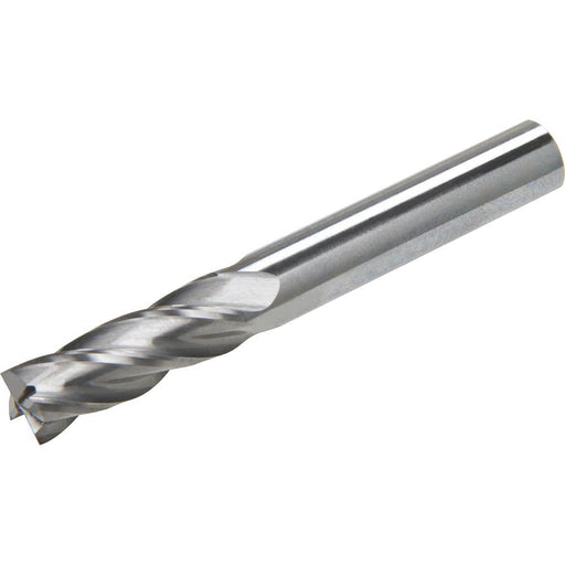 Steelex 1/4 Inch End Mill Drill Bit 4 Flute Solid Carbide Long D2710 - ToolPlanet