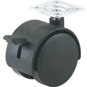 Steelex 2 Inch Nylon Swivel Lock Furniture Caster 55 lb. D2633 - ToolPlanet