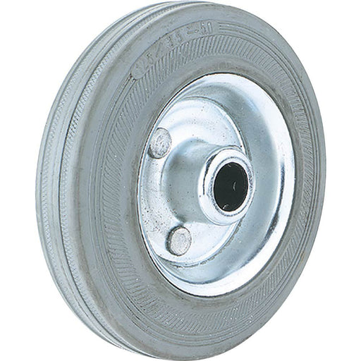 Steelex 3 Inch Gray Rubber Tire 110 lbs D2643 - ToolPlanet