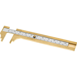 Steelex 4 Brass Calipers Inch Inside / Outside D3723 - ToolPlanet