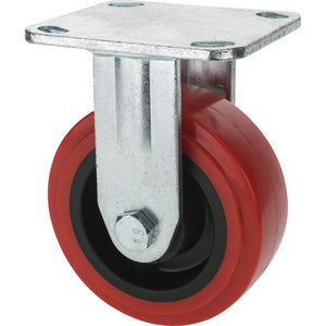 Steelex 5 Inch Caster Polyurethane Fixed Wheel 660 lbs D2571 - ToolPlanet