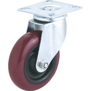 Steelex 5 Inch Caster Polyurethane Swivel Wheel 300 lbs D2611 - ToolPlanet