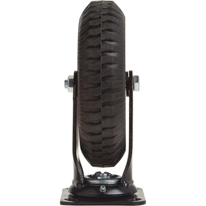 Steelex 6 Inch Caster Black Rubber Knobby Swivel Wheel 330 lbs D2580 - ToolPlanet