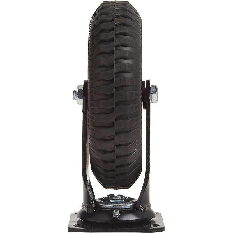 Steelex 6 Inch Caster Black Rubber Knobby Swivel Wheel 330 lbs D2580 - ToolPlanet