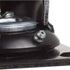 Steelex 6 Inch Caster Black Rubber Knobby Swivel Wheel 330 lbs D2580 - ToolPlanet