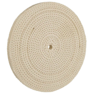 Steelex Buffing Wheel 8 Inch 60 Ply Spiral Cotton D2508 - ToolPlanet