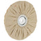 Steelex Buffing Wheel Soft Cotton Airway 8 Inch x 1/2 Hole 12 Ply D2519 - ToolPlanet