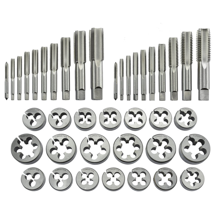 Tap and Die Set 45 Pc. Metric High Speed Steel Alloy with Case - ToolPlanet