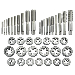 Tap and Die Set 45 Pc. SAE Standard Alloy Steel with Case - ToolPlanet