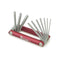 Titan Tools 10 Pc SAE Ball End Folding Hex Key Set 12700 - ToolPlanet