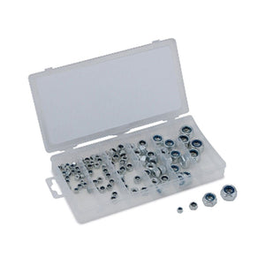 Titan Tools 100 Pc Metric Nylon Locknut Assortment 45243 - ToolPlanet