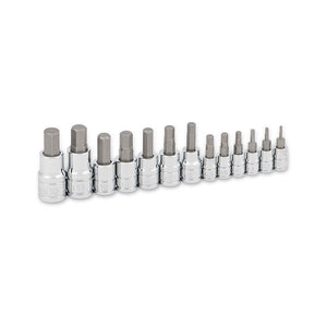 Titan Tools 13 Pc Metric Hex Bit Socket Set 16124 - ToolPlanet