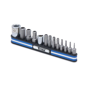 Titan Tools 13 Pc TR Metric Hex Bit Socket Set 16136 - ToolPlanet