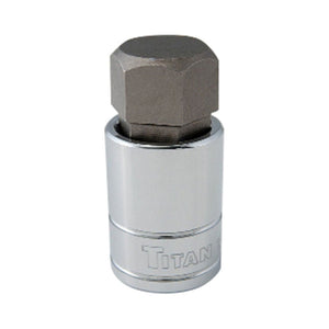 Titan Tools 22mm 1/2 Inch Dr. Hex Bit Socket 15622 - ToolPlanet