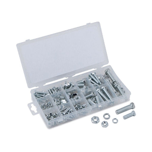 Titan Tools 240 Pc Zinc USS Nut and Bolt Assortment 45333 - ToolPlanet