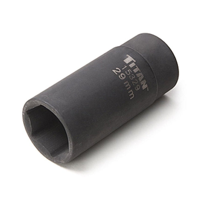 Titan Tools 29 mm 1/2 Inch Dr. 6 pt Axle Nut Socket 15329 - ToolPlanet