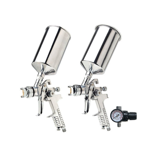 Titan Tools 3 Pc Dual Setup HVLP Spray Gun Kit 19100 - ToolPlanet