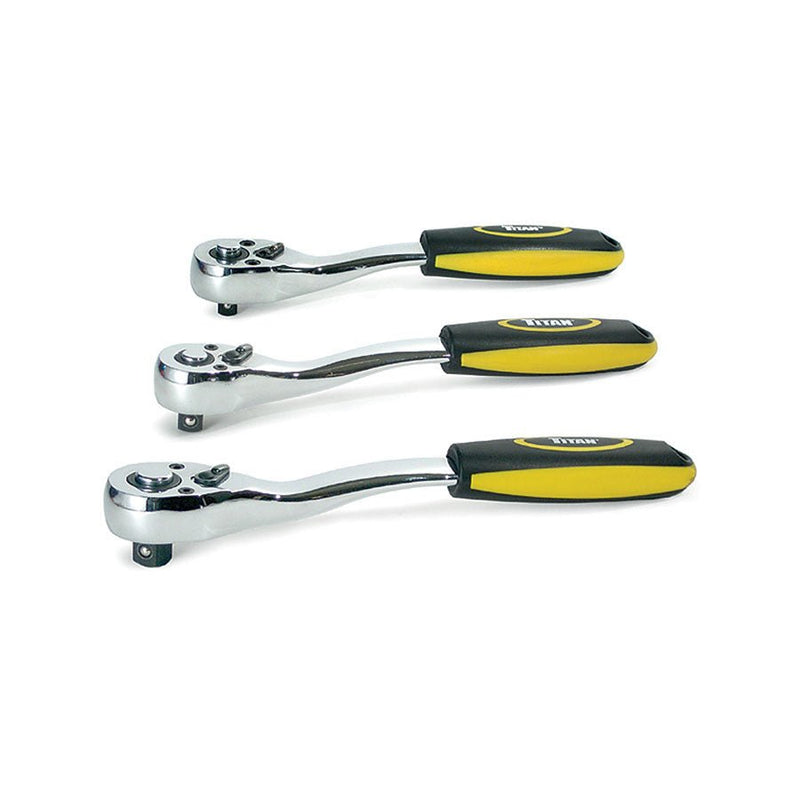 Titan Tools 3 Pc Quick Release Offset Ratchet Set 18025 - ToolPlanet