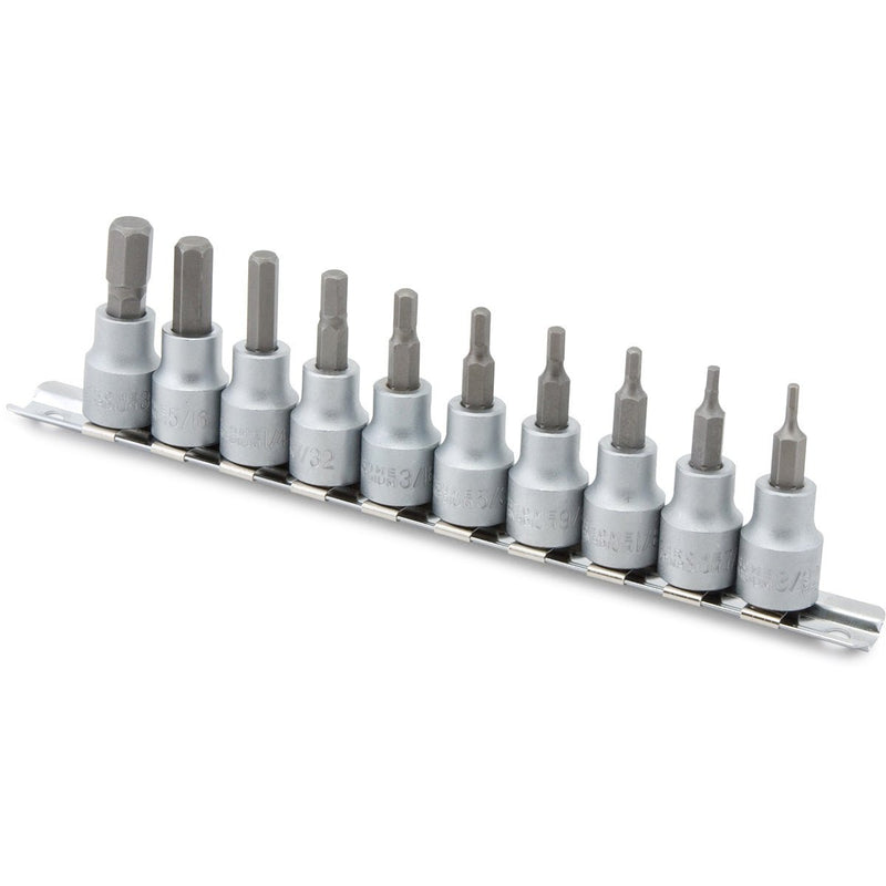 Titan Tools 3/8 Inch Dr. SAE Hex Bit Socket Set 16169 - ToolPlanet