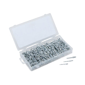 Titan Tools 500 Pc Aluminum Rivet Assortment 45228 - ToolPlanet