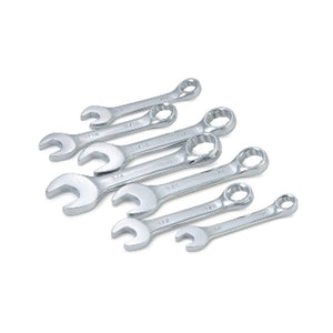 Titan Tools 7 Pc SAE Stubby Combination Wrench Set 17373 - ToolPlanet