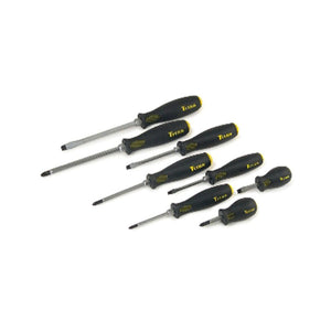 Titan Tools 8 Pc Standard Screwdriver Set 17208 - ToolPlanet