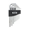 Titan Tools 9 Pc Detent Ball End Tip SAE Hex Key Set 12735 - ToolPlanet