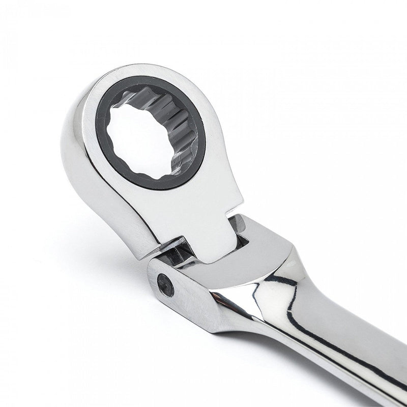 Tooluxe Tools 4 pc Metric Flex Head Ratcheting Wrench Set 03629L - ToolPlanet