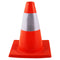 Traffic Safety Cone Orange Reflective 18 Inch - ToolPlanet