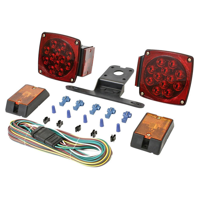 Trailer Light 12 Volt Submersible LED Kit Tail Lights and Side Markers - ToolPlanet