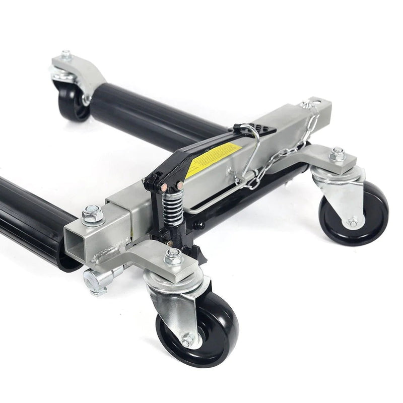 Vehicle Wheel Dolly Set of 2 Hydraulic Tire Moving Jacks 1250 lb Capacity - ToolPlanet