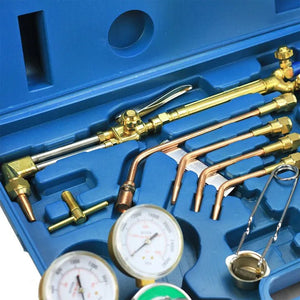 Victor Type Welding Kit Oxygen Acetylene Gauges Torch and Hose - ToolPlanet