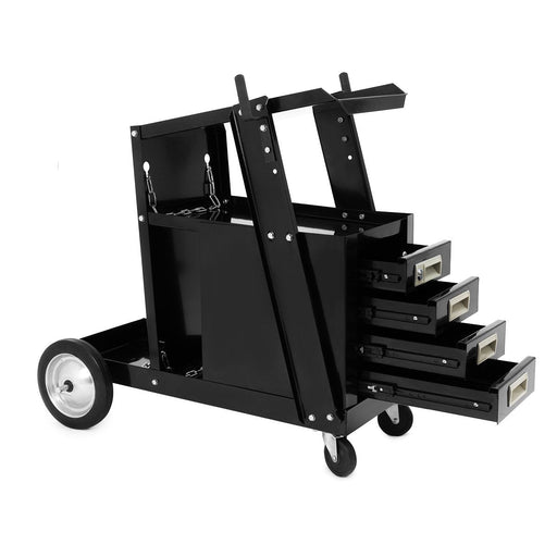 Welding Cart 4 Sliding Drawer - ToolPlanet