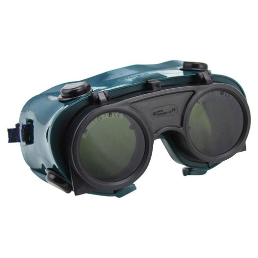 Welding Goggles Flip Up Front Style Eye Protection Polycarbonate ANSI - ToolPlanet