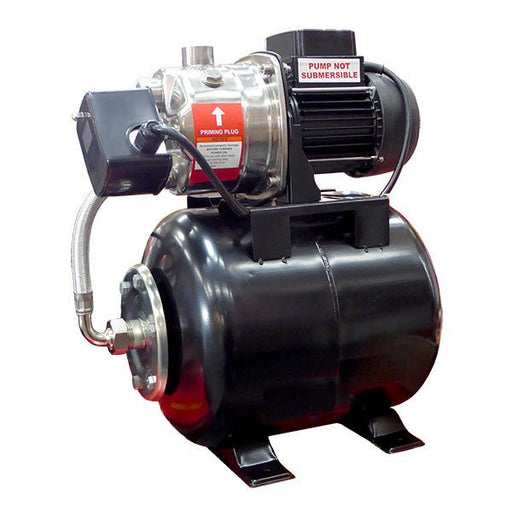 Well Pump Shallow Water Pressure Booster Pump Jet Pond 3 Gallon 1 HP - ToolPlanet